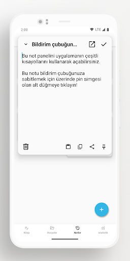 Lite Writer: Yazı/Not/Memo ekran görüntüsü