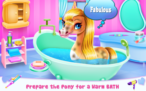 Rainbow Pony Beauty Salon ekran görüntüsü