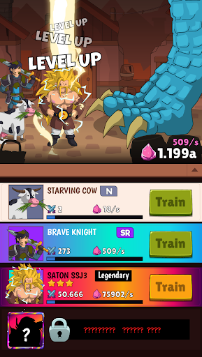 Hero Hero Clicker - Idle RPG ekran görüntüsü