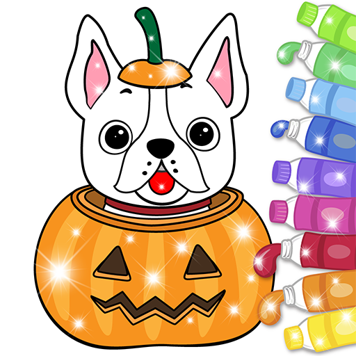 Kids Coloring: Halloween Games