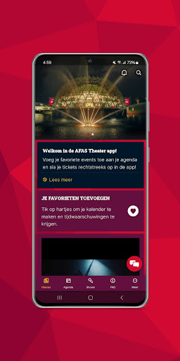 AFAS Theater ekran görüntüsü