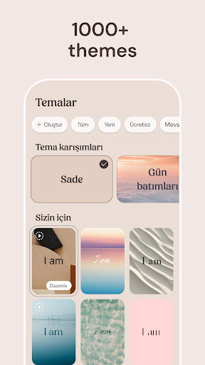 I am - Günlük olumlamalar ekran görüntüsü