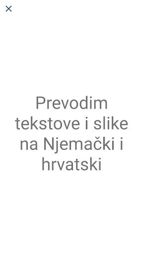 German Croatian Translator ekran görüntüsü