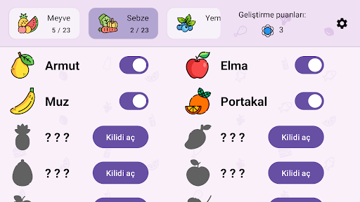 Foody: Yenilebilir ve Yenmez ekran görüntüsü