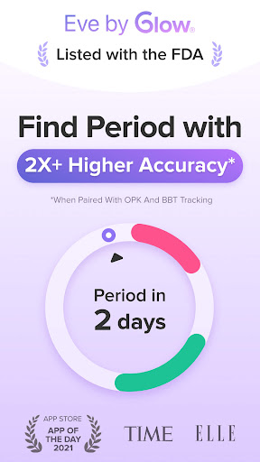 Period Tracker App | Eve Glow ekran görüntüsü