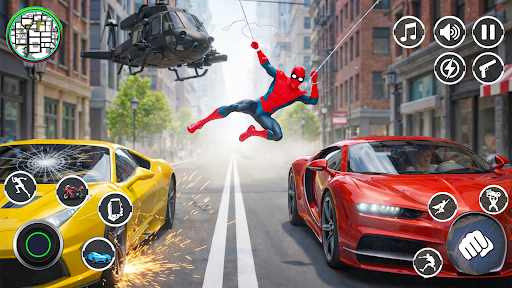 Spider Rope Hero Rescue 3D ekran görüntüsü