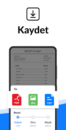 PDF Tarayıcı - DocScan ekran görüntüsü