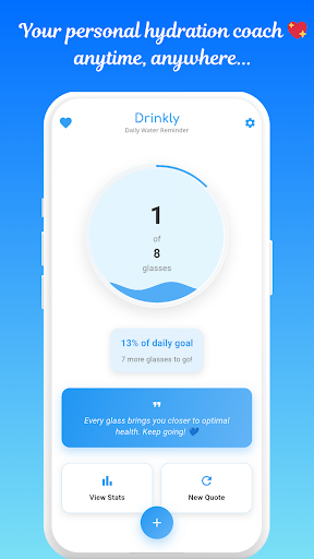 Drinkly: Daily Water Reminder ekran görüntüsü