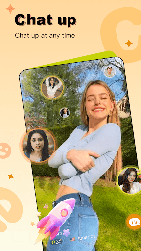 ComIn: online video chat ekran görüntüsü