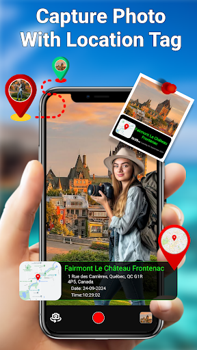 Camera geotag & location stamp ekran görüntüsü