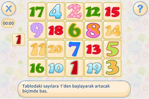 Hafıza çocuk oyunları ekran görüntüsü
