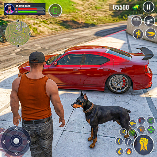 Open World Gangster Car Game