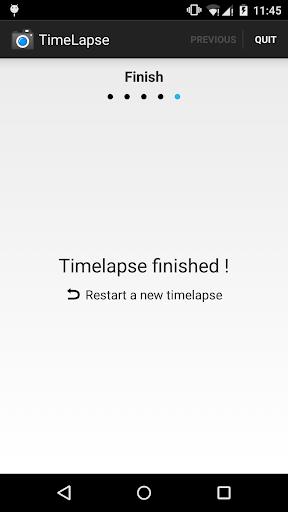 Timelapse - Sony Camera ekran görüntüsü