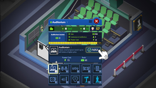 Idle Cinema Empire Idle Games ekran görüntüsü
