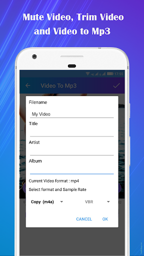 Video to Mp3 : Mute Trim Mix ekran görüntüsü