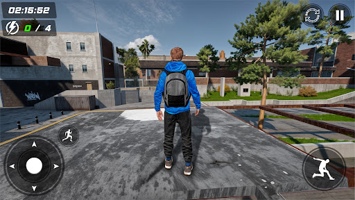 Going Up Rooftop Parkour Games ekran görüntüsü