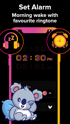Bedtime Digital Clock ekran görüntüsü