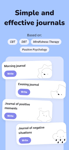 Moodi - mood tracker & diary ekran görüntüsü