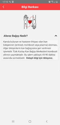 Türk Kızılay Mobil Kan Bağışı ekran görüntüsü
