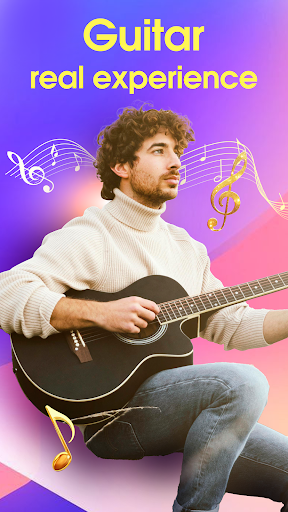 Gitar simülatörü uygulaması ekran görüntüsü