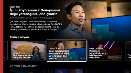 TED TV ekran görüntüsü