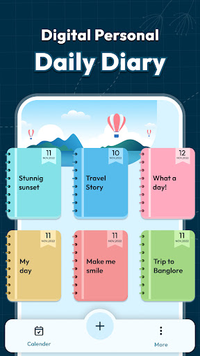 Digital Personal Daily Diary ekran görüntüsü