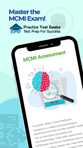 MCMI Practice Test ekran görüntüsü
