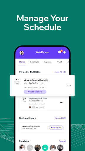 Fit by Wix: Book, manage, pay  ekran görüntüsü