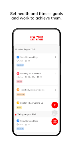 New York Family Fitness ekran görüntüsü
