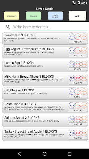 Zone Diet Pro ekran görüntüsü