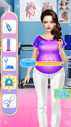 Pregnant Mom Newborn Care Game ekran görüntüsü
