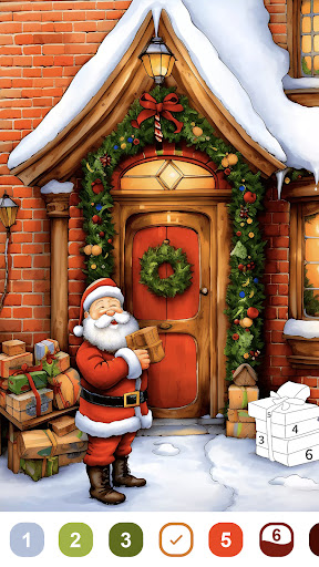 Christmas Color -Painting Book ekran görüntüsü