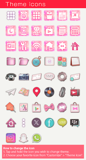 Adorable Unicorn Theme +HOME ekran görüntüsü