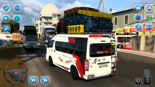 Van Driving Offroad Game 3D ekran görüntüsü