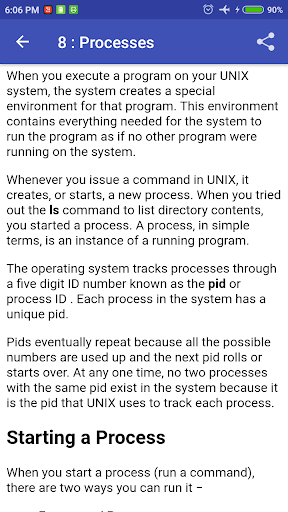 Learn Unix & Shell Programming ekran görüntüsü