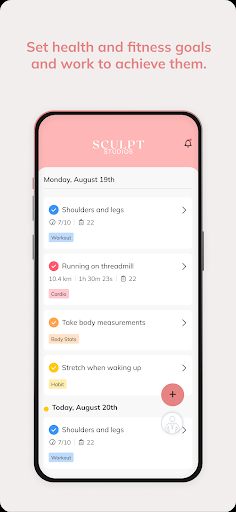 Sculpt Studios Coaching ekran görüntüsü