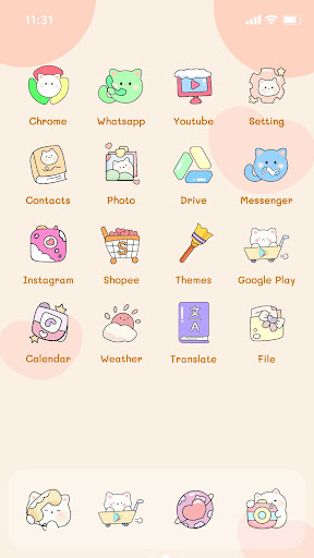 Wow Jazzy Cat  Icon Pack ekran görüntüsü