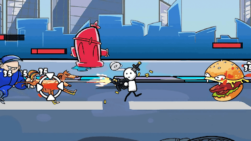 One Gun Stickman 2 offline ekran görüntüsü