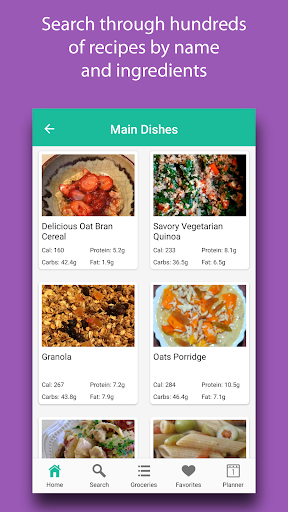 Healthy Meals - Recipes, Groce ekran görüntüsü