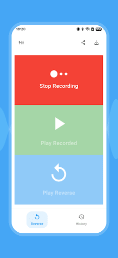 Reverse Audio ekran görüntüsü