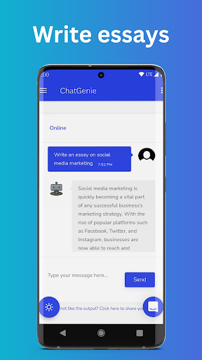 Ask AI Bot powered by ChatGPT ekran görüntüsü