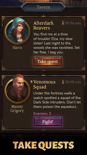Age of Revenge: Heroes & Clans ekran görüntüsü