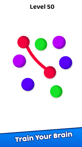 Connect Color Ball Puzzle Game ekran görüntüsü
