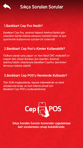 Bankkart Cep POS ekran görüntüsü