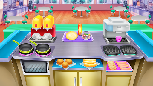 Fast Food Cooking & Serving ekran görüntüsü