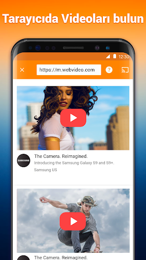 Şuraya yayınla TV: Chromecast ekran görüntüsü