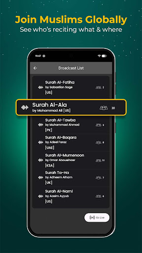 Quran Live- Connect With Quran ekran görüntüsü
