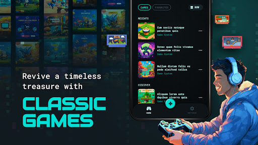 Emulator Pro: Retro Game Roms ekran görüntüsü