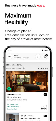 HRS: Find and book hotels ekran görüntüsü
