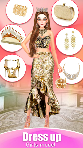 Girl Fashion:Doll Dressup Game ekran görüntüsü